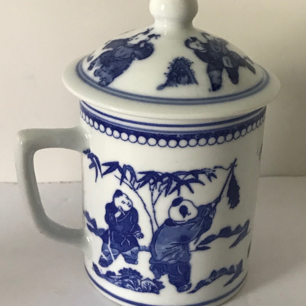 Asian Cup With Lid